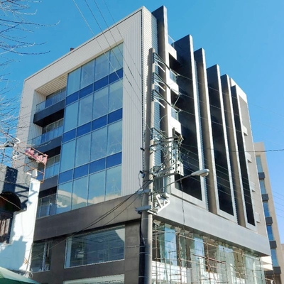 Paroi de rideau en pierre en alliage d'aluminium personnalisée pour les matériaux de construction