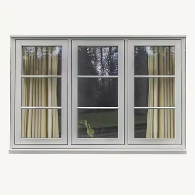 Isolation thermique Tente de fenêtre en aluminium à écart thermique fenêtre double vitrage en aluminium