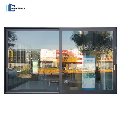 Porte coulissante en aluminium sur mesure moderne finition de surface imperméable