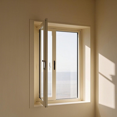 fenêtres en aluminium thermiquement isolées ouvertes vers l' intérieur porte et fenêtre en alliage d'aluminium
