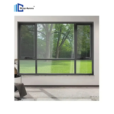 Fermeture thermique fenêtre coulissante en aluminium et porte double vitrage