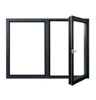 Isolation thermique vitre trempée vitre encastrée fenêtre encastrée aluminium portes insonorisées