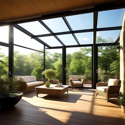 Chambre solaire en verre moderne et durable