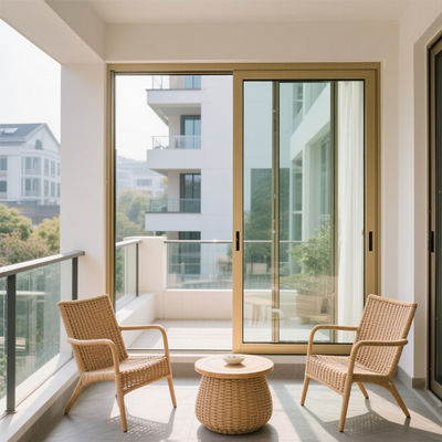 Portes coulissantes en verre en aluminium de luxe - Solutions modernes et écoénergétiques pour la vie intérieure-extérieure