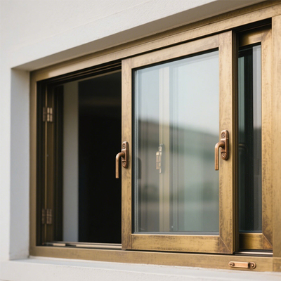 Fenêtres et portes en aluminium en bronze et or - Luxe, sécurisé et économe en énergie pour les résidences et les espaces commerciaux haut de gamme
